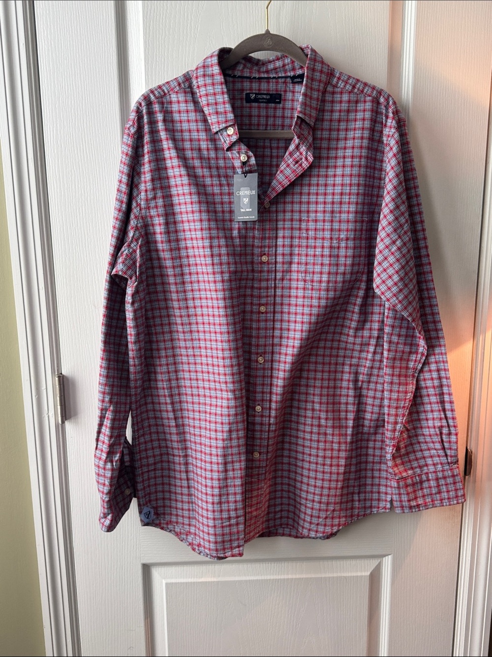 Cremieux
Blue Label Washed Oxford Plaid Long Sleeve Woven Shirt